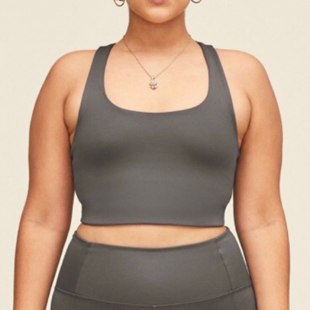 Girlfriend Collective Paloma Bra- Moon 4XL